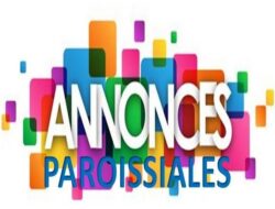 ANNONCES PAROISSIALES